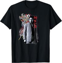SEGA Like a Dragon & Yakuza Kazuma Kiryu T-Shirt S gray