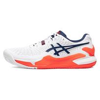 ASICS Gel Resolution 9 Clay White Blue Expanse 1041A375-102 47 oranžinė