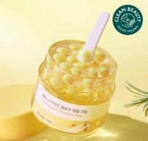 ROUND LAB Vita Niacinamide Glow Capsule Cream 50 ml — Brightening, Hydrating & Glow-Boosting Face Cream 01EA yellow