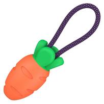 Innovative Carrot Shaped Silicone Short Cable Organizers 240W Fast Charging Cable Easy Storage and Device Protections 1 green