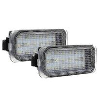 2 vnt. numerio lentelės apšvietimas Ford Fiesta Focus Kuga Mondeo Galaxy Ecosport Ranger Explorer, LED numerio ženklo lempa