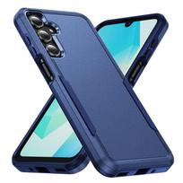Case for Samsung Galaxy A17 5G A16 A36 A56 A15 A35 A55 A14 A54 A53 phone Accessories Galaxy A36 5G tamsiai mėlyna spalva