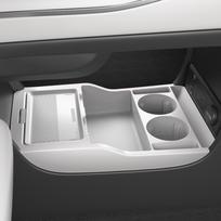 Trumpchi S7 Center Console Silicone Pad & Glasses Storage Box for 25 Models gray