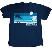 FU MANCHU - Surf San Clemente - T SHIRT S-M-L-XL New Official Hi Fidelity Merch XL blue
