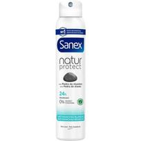 Deodorant - Sanex - Natur Protect 0% - 200 Ml - Unisex - Sensitive Skin