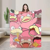 Lėtūnas, mėgaujantis ramybe Šilta antklodė Iškylos pliušinis pledas Juokingas svetainės flanelinis lovatiesis Sofos lovos užvalkalas 30x40in pink