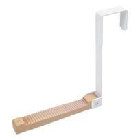 Over The Door Hook Clothes Drying Rack Clothes Organizers Space Saving Hanging Storage Hanger for Clothes, Coats, Towel balta