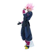 26CM Anime Dragon Ball Zamasu Figure Pink Mask Gray Martial Arts Uniform Dress Up Standing Model Toy Gift Action Figure PVC No box black