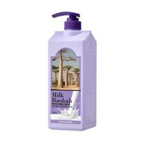Milk Baobab Body Wash Baby Powder 1L – Moisturizing Baby Powder Body Cleanser gray