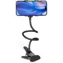 360 Clip Mobile Phone Holder Stand Portable Flexible Lazy Bed Desktop Bracket Desk Mount Stand Base For Iphone Samsung Xiaomi juoda