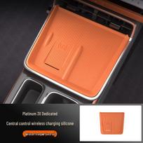 Toyota Yaris 3X Center Console Wireless Charger Anti-Slip Pad orange