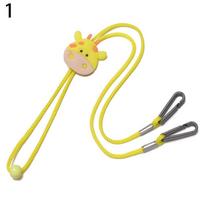 Cute Nylon Neck Strap Eyeglass Holder Kids Eyewear Cord Glasses Band Strap Children Glasses Chain white
