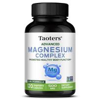 Magnesium Complex 500mg Capsules, 5-in-1 Blend Magnesium, 120 Vegetable Capsules Daily Dietary Supplement 120 Capsules