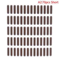 50/70 vnt Universalaus telefono garsiakalbio ausinės tinklelis nuo dulkių nepraleidžiantis tinklelio lipdukas 1.7cm brown