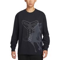 Nike Kobe Year Of The Horse Limited Edition Animal Pattern Pullover Crewneck Long Sleeve T-Shirt Men Tops IQ2373-010 M black