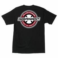 Independent Trucks x 7plyskateshop ACCEPT NO SUBSTITUTES Skateboard Shirt BLACK XL black