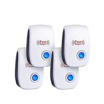4pcs Ultrasonic Pest Repeller Insect Repellent For Rodents, Mice, Mosquitoes, Rats, Spiders, Ants
