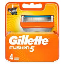 Replaceable razor blades for Gillette Fusion5 razor 4 pieces for shaving
