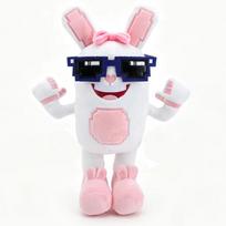 28Cm New Steal A Brainrots Boppin Bunny Plush Toys Soft Stuffed Animal Rabbit Plush Doll Room Decor Fans Birthday Gift Kids Toys 28cm white