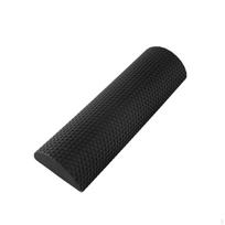 High-Density Half Round Foam Roller Compact Half-Round Support Block Extra juoda