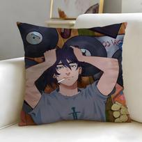 popular game Stardew Valley Cushion Cover Soft & Easy-Wash Pillow Case – Versatile for Couch, Bed, Travel and Office 30cmx30cm black