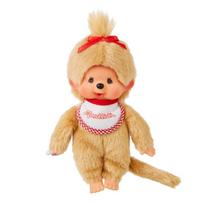 Sekiguchi Monchhichi Premium Standartinė Maža Smėlio spalvos Lėlė 251834 x P13 x Mergaitės A21,5 G7,5cm beige