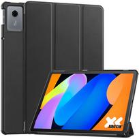Planšetinio kompiuterio dėklas, skirtas Lenovo ldea Tab 11 TB336ZU/TB336FU, Sulankstomas dėklas su stoveliu, Daugiafunkcis folio tipo dangtelis juoda