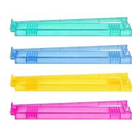 Mahjong Tile Holder With Pusher Acrylic Non-Slip Tray 4-Piece Table Mahjong Tile Holder For Adults Player Beginners Play Game blue