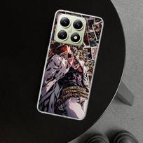 JoJo's Bizarre Adventure Kujo Jotaro Phone Case Cover for Xiaomi Redmi Note 15 14 13 12 11 Pro Plus 14S 12S 11S 11T 11E 10S 10 C Redmi Note 11E Pro gray