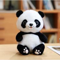 Mielas drag pandos lėlės pliušinis žaislas pandos pagrindas suvenyras modeliavimas nacionalinis lobis didžioji panda 25cm white