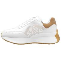 Alexander McQueen Sprint Runner Sneakers 'Tan White' Women's 781503WIDNI8750 35 balta
