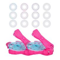 Cirkonų aplikatoriaus rinkinys „Brilliant Rhinestone Series“ Universalus dizainas Cirkonų formavimo įrankis Nereikia karščio Plaukų formavimo įrankis