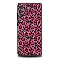 Telefono dėklas Samsung Galaxy A15 A13 A51 A71 A41 A31 A21S A03S A05 A35 A55 A23 A25 A33 A53 A73 5G Dangtelis Leopardas Gepardo raštas Samsung A71 black