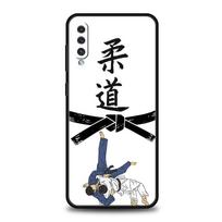 Japanese Martial Judo Phone Case For Samsung A56 A36 A26 A54 A52 A24 A14 A50 A72 A70 A06 A12 A22 A34 A42 A32 A04s A16 5G Cover For Samsung A20e black