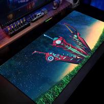 Large Mouse Pad Xenoblade Chronicles Gaming Carpet Computer Office Accessories Mouse Mats XXL Bottom Anti slip Keyboard Mausepad 800x400x2mm blue