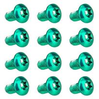 Disc Brake Rotor Cycling Accessory Part Tool T25 Screw Torx Bolts Fixing Screws Bike Torx Screws žalia