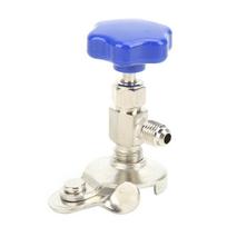 R12 R134A Compatible Dispensing Valve Tool Claw-Style Base Air Conditioning Repair Tool  Auto Shop mėlyna