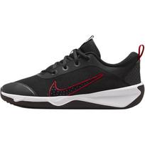 Nike Omni Multi-Court GS Black Gym Red Kids Sneakers Cement-Grey Burgundy-Ash DM9027-008 36 black