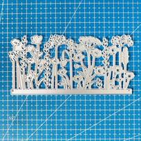 Gėlės Metalinės Pjovimo Formelės Scrapbooking Trafaretas Išpjovos Kortelės Įspaudimas Nuotraukų Albumo Šablonas Formelė Dekoracija Amatas dies sidabras