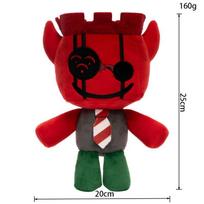 25cm Roblox Forsaken-JX1DX1 Plush Red Devil Stuffed Toy Game Peripheral Soft Doll Birthday Gift For Fans Home Decor Cuddly Fluffy Huggable Kawaii 25cm