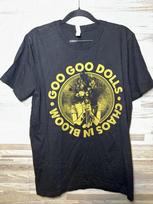 Goo Goo Dolls Chaos In Bloom 2022 Tour Shirt Reprint AN51155 Unisex T-Shirt S gray