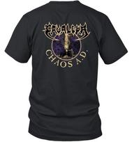 Cavalera Conspiracy Chaos A.D. Rudens Turas JAV 2025 Gerbėjo Dovana Koncertas Unisex Unisex Marškinėliai S įvairiaspalvis