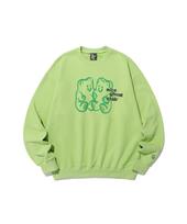 NICEGHOSTCLUB Gummy Bear & Logo Sweatshirts_Green(Ng2Dsum440A) Green/Xl beige