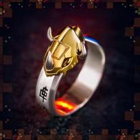 Anime Cartoon Digimon Digital Monster Ring Garurumon Unisex Cosplay Adjustable Angel Angewomon Rings Party Accessories Zircon resizable gray