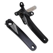 BOLANY Mountain Bike Crank Arm Set Aluminum Alloy Black 8 to 12 Speed CNC Machining Bike Accessories gray