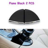 W211 Automobilio centrinės konsolės dangtelio porankio užrakto fiksatoriaus atleidimo mygtuko dangtelis Mercedes Benz E klasės 2005-2008 E200 E350 2116804284 Piano Black 2 PCS black