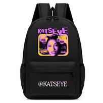 60123-6 Kids Student KATSEYE Printed Backpack School Waterproof Outdoor Bag pink