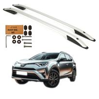 Stogo skersiniai TOYOTA RAV4 visureigiui NUO 2013 IKI 2019 Aliuminio Tvirti Patvarūs
