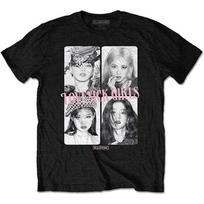 Oficialūs BLACKPINK marškinėliai „Love Sick Band“ logotipu, juodi, XL dydžio, unisex S juoda