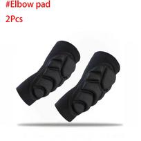2pc Professional Knee Elbow Pads for Men&Women,Knee Elbow Brace with Thick Shock-Absorbing Sponge,Knee Support & Elbow Support S black